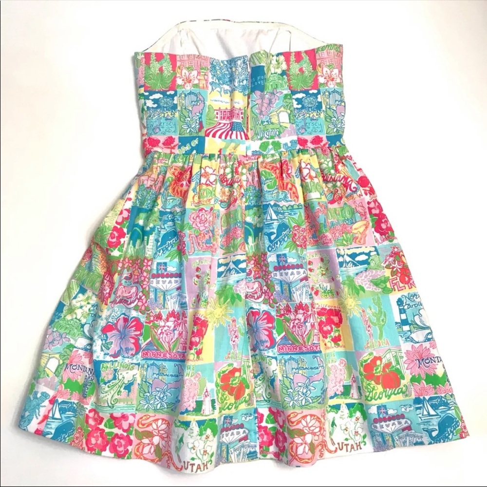 Lilly Pulitzer state of mind dress - Picture 2 of 11